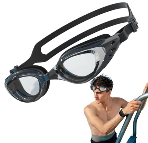 Générique Lunettes De Natation Adultes - de Vision Large Adultes Étanches,Étanches Pour La Plongée La Course Le Snorkeling Hommes Femmes Adolescents