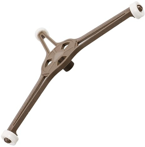 Angoily Support Triangulaire Plateau Tournant Micro-ondes 27 Cm Anneau de Support Pivotant Plastique Résistant Compatible Cuisson Uniforme Remplacement Facile