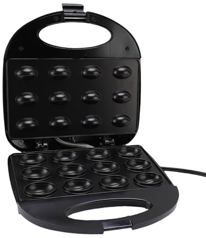 TARSHYRY Macchina Elettrica per Biscotti Alle Noci, Doppia Faccia, Antiaderente, per Waffle, per Pane, per Uso Domestico, Pasti Rapidi, Famiglia, Costruzione in Metallo (Spina europea 220V)