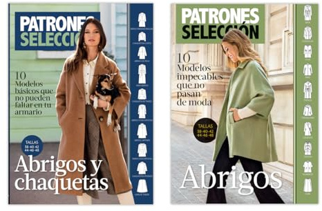 Pack selección premium abrigos y chaquetas: 2 carpetas exclusivas de Patrones