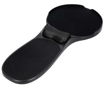 Ergonomic q-connect armstöd med musmatta och handledsstöd svart färg 220x140x480 mm