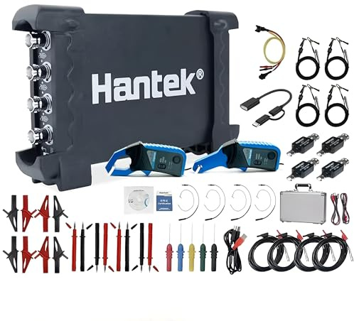 Hantek Qingdao Automotive USB/PC Osciloscopio Hantek6074BE Kit I II III IV 4 canales Osciloscopio Hantek Qingdao Automotive USB Osciloscopio 70MHz 1GSa/s (Hantek6074BE-kit IV)