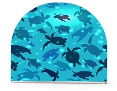 Cgiub Tartaruga di mare carino portatovaglioli per tavolo autoportante acrilico portatovaglioli dispenser verticale per tavolo da pranzo bar ristorante