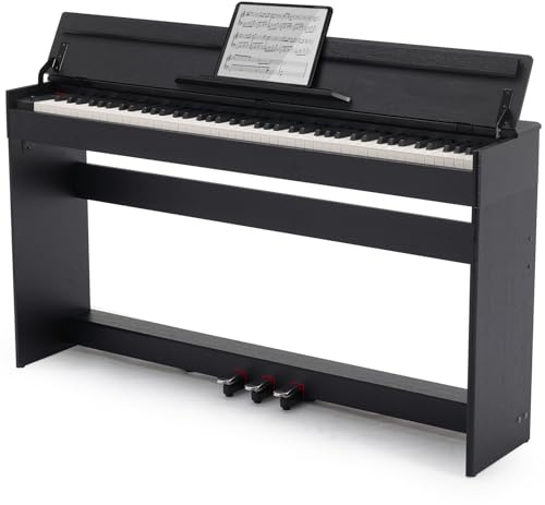 MUSTAR Digital Piano 88 Weighted Keys, 88 Key Piano Keyboard Semi Weighted