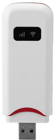 Fafeims Enrutador WiFi Portátil USB 4G LTE para Compartir Internet de Alta Velocidad para Múltiples Dispositivos Módem USB LTE 4G con Punto de Acceso WiFi, Plug and Play, Adecuado para Viajes en