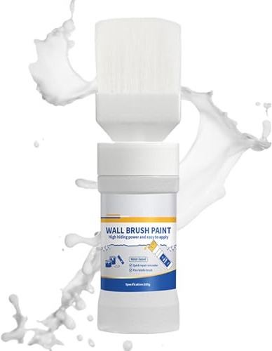 Interior Refresh Formula - White Paint – White Emulsion Paint, Compact Wall Painting Set, Clean Finish Solution, Whites Emulsion Paints For Household Ceiling & Wall Renewal