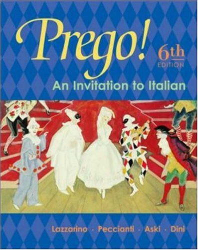 Prego! An Invitation to Italian Student Edition with Bind-In Card