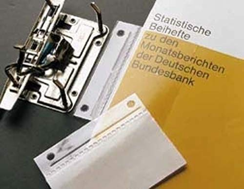 VELOFLEX® Heftstreifen Doppelheftfix, transparent (50 Stück), Sie erhalten 1 Packung á 50 Stück