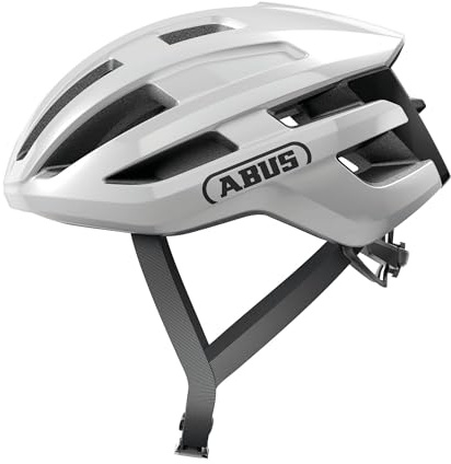 ABUS Casque de vélo de course PowerDome - casque de vélo léger avec système d'aération intelligent et profil aérodynamique - Made in Italy - pour femmes et hommes