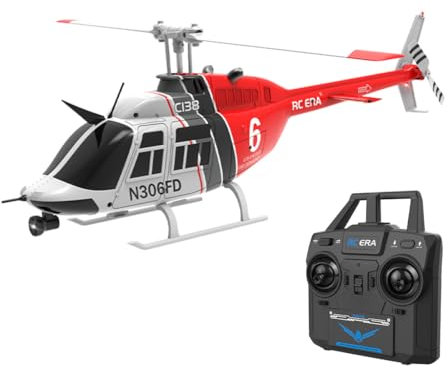 NULA C138 RC Helicopter with 6-axis Gyro, 2.4G 1/30 6CH RC Military Helicopter & 6G/3D Flips & One Key Take Off/Landing, Remote Control Airplane Toys for Adults Beginners Kids - RTF