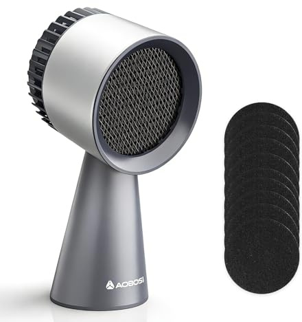 AAOBOSI Portable Range Hood,Desktop Range Hood with Larger Caliber,3 Speed Kitchen Exhaust Fan, Low Noise,Oil Collection Cup,10xAir&Oil Filters,Portable Kitchen Hood for Indoor&Outdoor,RV