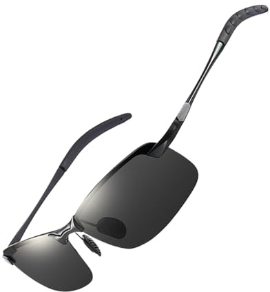 Självtonande Skyddsglasögon Polariserade Antireflex Minskar Bländning