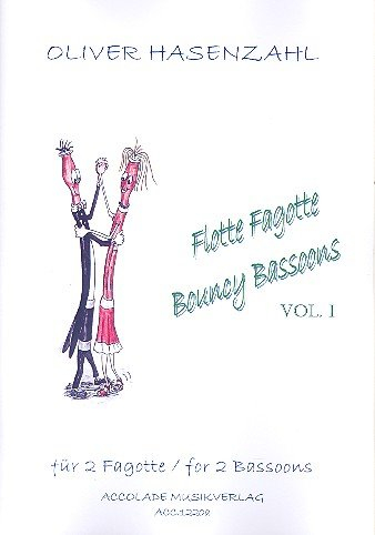 Accolade Musikverlag und Noten Bodo Königsbeck Flotte Bassoons Volume 1: for 2 Bassoons Playing Score