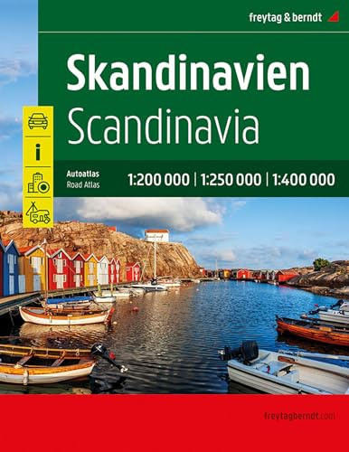 Scandinavia Road Atlas: 1:200 000 , 1:250 000, 1:400 000: SCAN