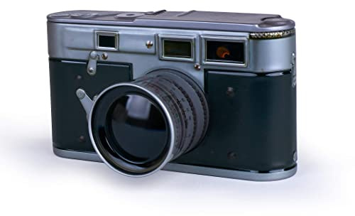 Elite Gift Boxes - Scatola di latta a forma di macchina fotografica vintage