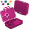 My Vesperbox – Bia - Bento Box Kinder - NEU - VERSTÄRKTE VERSCHLÜSSE - Auslaufsicher & BPA Frei - extrem robust - Lunchbox – Brotdose - ideal für Kindergarten und Schule…… (Lila)