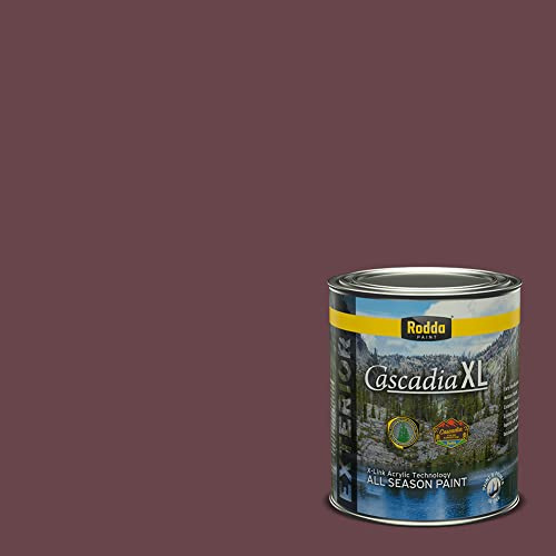 Rodda Paint CASCADIA XL Exterior Velvet Paint & Primer in One, Quart, Kung Fu