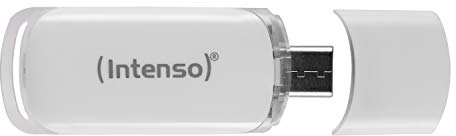 Intenso Flash Line, 128 GB USB-C Stick, Super Speed USB 3.2 Gen 1x1, weiß