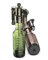 VVAY-Lighter Paquete de 2 mini mechero vintage de gas butano recargables con llama suave. Se vende sin gas