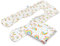 MAKOSAS KomfortKissen Kids Original Ersatzbezug Einheitsgrösse 60x120 cm, Waschbarer Kissenbezug für Kinder, Seitenschläfer-Kissenbezug U-Form (Rainbow)