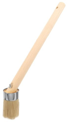 jojofuny Efficient Paint Brush Roller for Emulsion Paint Wall Trim Wood Stain Comfortable Precise Results