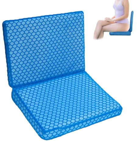 Asiento elevador de bañera de hidromasaje para adultos, cojín plegable para spa, sillas con peso para bañera de hidromasaje inflable (azul, 1 unidad)