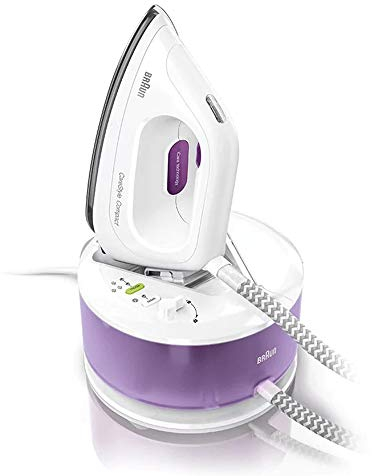 Braun carestyle Compact is2044vi – Centro di stiratura, 2200 W, suola 3d Eloxal Plus, vapore costante 230 g/min, 350 g/min di Colpo di vapore