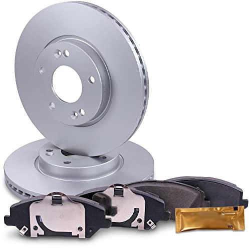 ATEC GERMANY Juego de frenos eje delantero incl. discos de freno Ø 288 mm ventilados + pastillas de freno delanteras