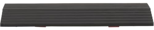 NIYANGLE Rubber Threshold Ramp Mat for Sweeping Robot Indoor Use Portable Small Entry Ramp 6.73In X 2.01In X 0.51In Non-Slip Slope for Easy Step Climbing and Robot Navigation
