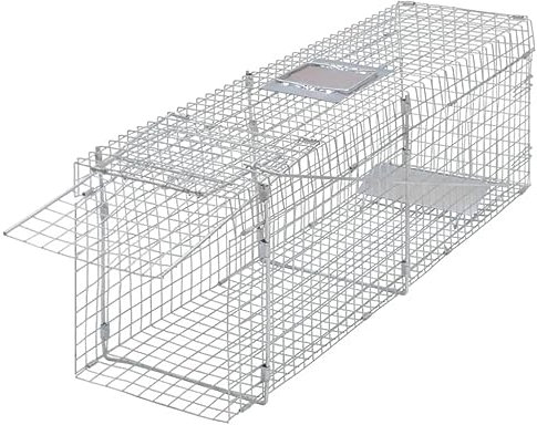 Rantry galvaniserad levande fälla 100 cm djurfällor