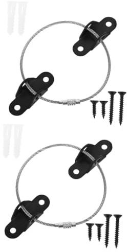 VICASKY 4 Juegos De Muebles Anticaídas Tocadores Muebles Seguros A La Pared Correas Para Muebles A Prueba De Bebés Anclajes Para Muebles A Prueba De Bebés Anclajes Para Muebles A La