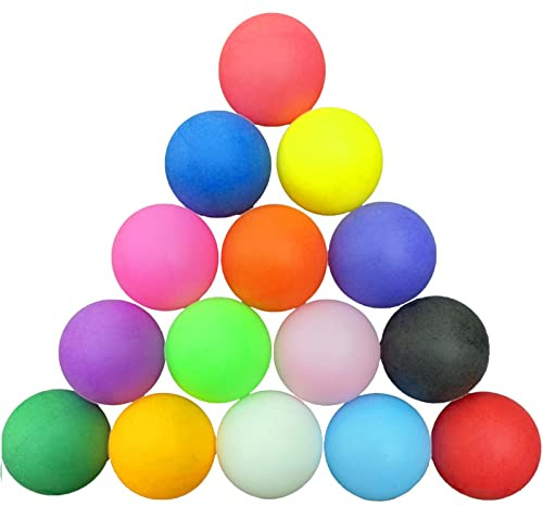 Palline da Ping Pong 30 Pezzi, 40 mm, Alta Qualità, Allenamento, Colori Misti, per Giochi e Regali