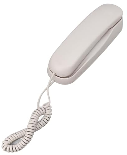 Schnurgebundenes Telefon für Zuhause, Langlebiges Festnetztelefon mit Großen Tasten für Senioren, Vielseitiges -Telefon Zur Wandmontage für Zuhause, Büro, Hotel und Mehr