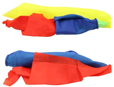 Namvo 2pcs Foulard Magique, Foulard Magique Quatre Couleurs Accessoires Magiques Accessoires de Magicien Changeant de Couleur Foulard Magique en Soie Magique Magique Mouchoir Magique de Rue