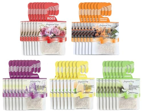 35PCS Wardrobe Fresheners, Wardrobe Air Freshener, Scented Sachets For Wardrobes And Drawers, Long Lasting Fragrance Pouches For Closet Cabinet Car Home Use ﻿