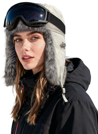 Clakllie Pilotmössa, Trappermössa, CDGE-PL2513-beige, one size