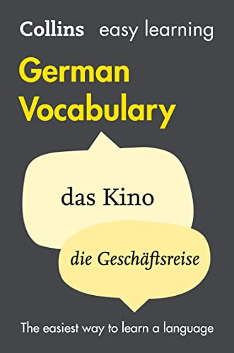 Collins Easy Learning: German Vocabulary: Trusted support for learning