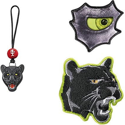 Step by Step Magic Mags „Wild Cat Chiko“, 3-teilig, 2 Magnet-Applikationen und 1 Anhänger, als Ergänzung für den Schulranzen oder Vorschulrucksack, für Jungen