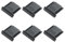 JTKREW 6 pièces Protecteur pour la Griffe du Flash pour Appareil Photo réflex Nikon, Canon, Olympus, Pentax et Fuji