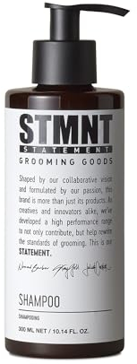 STMNT STATEMENT GROOMING GOODS Shampoo | Mit Aktivkohle & Menthol | Entfernt effektiv Produktablagerungen | Frei von Sulfaten (SLS**) und Silikonölen