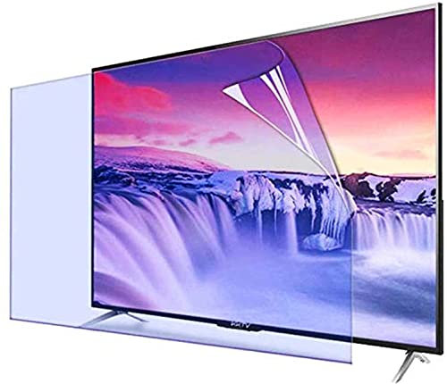 Pellicola protettiva antiriflesso per schermo TV da 55 pollici, anti luce blu, filtra la luce blu [antiriflesso] [anti ultravioletto] pellicola protettiva per LCD, LED, 4k OLED e QLED HDTV