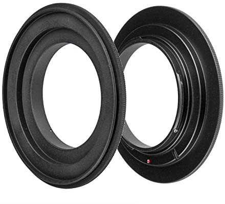 ayex Retroadapter Umkehrring Kompatibel mit Sony A-Mount 62mm Reversering Makroadapter zum umgekehrten Anschrauben eines Objektivs