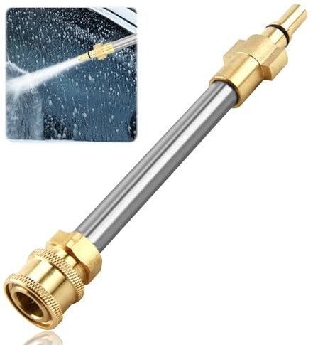 Hochdruckreiniger Adapter für Nilifisk Old, 1/4'' Quick Connect, Adapter für Hochdruckreiniger, Verlängerungslanze, Verlängerungsstange, Sprühpistole, Schaumkanone, Schnellverbindung