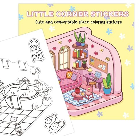 Livre de Coloriage Cosy Corner - Livre de Coloriage Anti-Stress, Coloriage Créatif | Livre de Coloriage Relaxant, Coloriage Mandalas, Activité Relaxante pour Adultes, Livre de Coloriage pour Se Détend