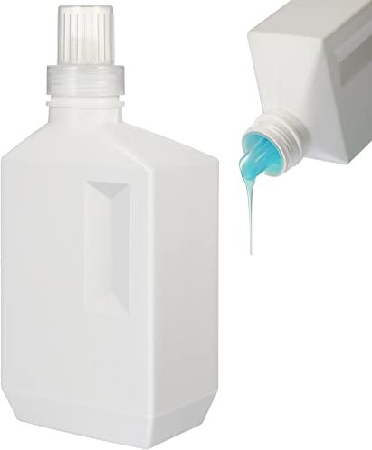 1000 ml plastkannor påfyllningsbar flaska med stor kapacitet flytande tvättmedelsdispenser Tom behållare tvätt dusch dispenser lotioner for rumsinredning/161