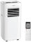 8000 BTU Portable Air Conditioner for Rooms up to 350 Sq.Ft - 4-in-1 AC Unit with Dehumidifier, Fan, Remote Control, LED Display, 24H Timer, Easy Window Installation, black