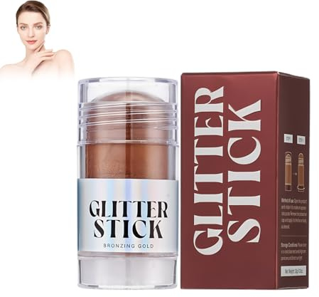 Maquillaje De Bronce Destacado 32g, Glow Baked Bronzer, Barra De Belleza Facial, Brillo De Alta Intensidad Y Duración, Maquillaje Iluminador Body Shimmer Iluminadora Para La Cara Y El Cuerpo