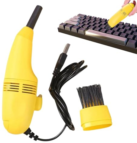 Nettoyeur De Clavier Portable - Aspirateur Sans Fil De 20 Cm, Suppression De La Poussière Avec Charge USB | Outil D'aspiration Portable Compact Pour Intérieur Voiture Machine À Coudre Ordinateur Zone