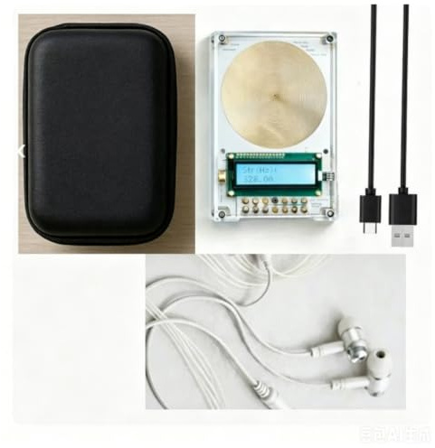 TYJYGS Générateur Dondes De Schumann, Générateur De Signaux FM À Onde Sinusoïdale Pure, Fréquence Sinusoïdale, Fréquence Programmable Intégrée, Plage Réglable De 0,1 Hz À 30 000 Hz, Précision De 99%,
