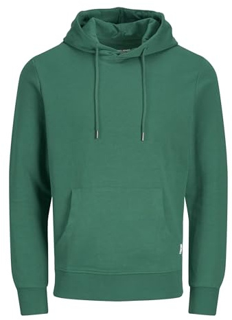 JACK & JONES herr Tröja jjebasic sweat hood noos, Gröngrön, M